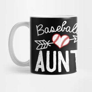 Baseball Aunt Mug